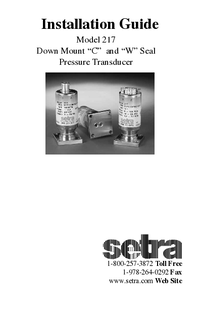 Thumbnail of document Setra Model 217 Operating Instructions 76